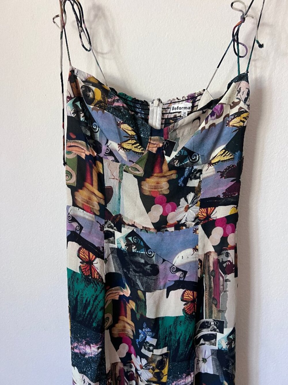 Reformation Dress - Midi-length Juliette Dress - Size 10 - Picture 5 of 8